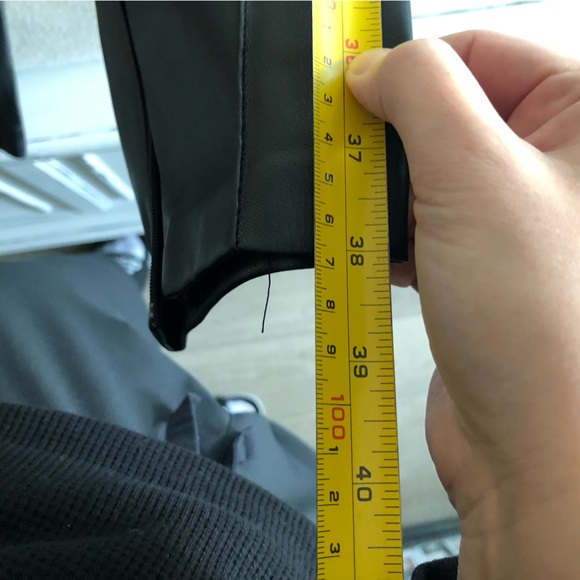 Zara Faux Leather Leggings - Picture 12 of 12